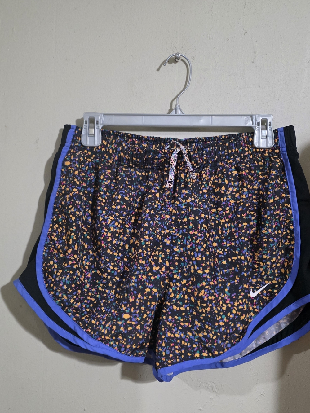 Nike Drit-Fit Tempo Icon Clash Running Shorts Multicolor Size L